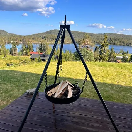 別荘 Pa Solsiden Av Gaustatoppen Tuddal